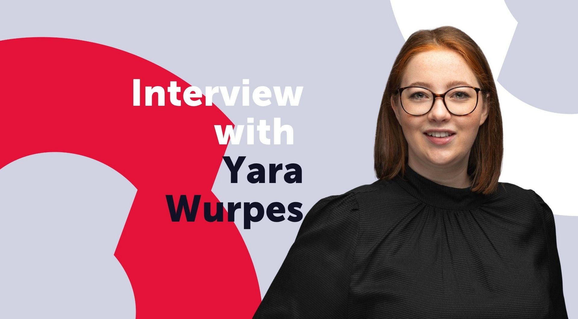 young woman dressed in black, interview with Yara Wurpes