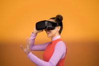 metaverse recruiting vr glasses woman