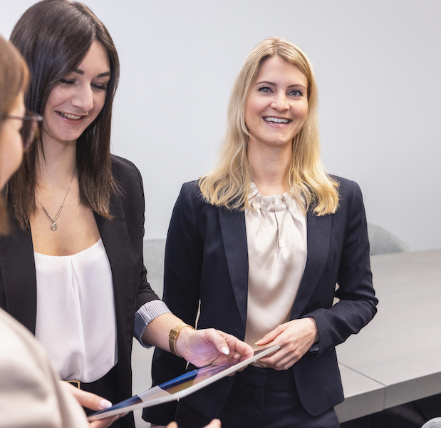 Personalberaterinnen bei Schulmeister in Linz, Ines Kraus und Doris Eichelberger