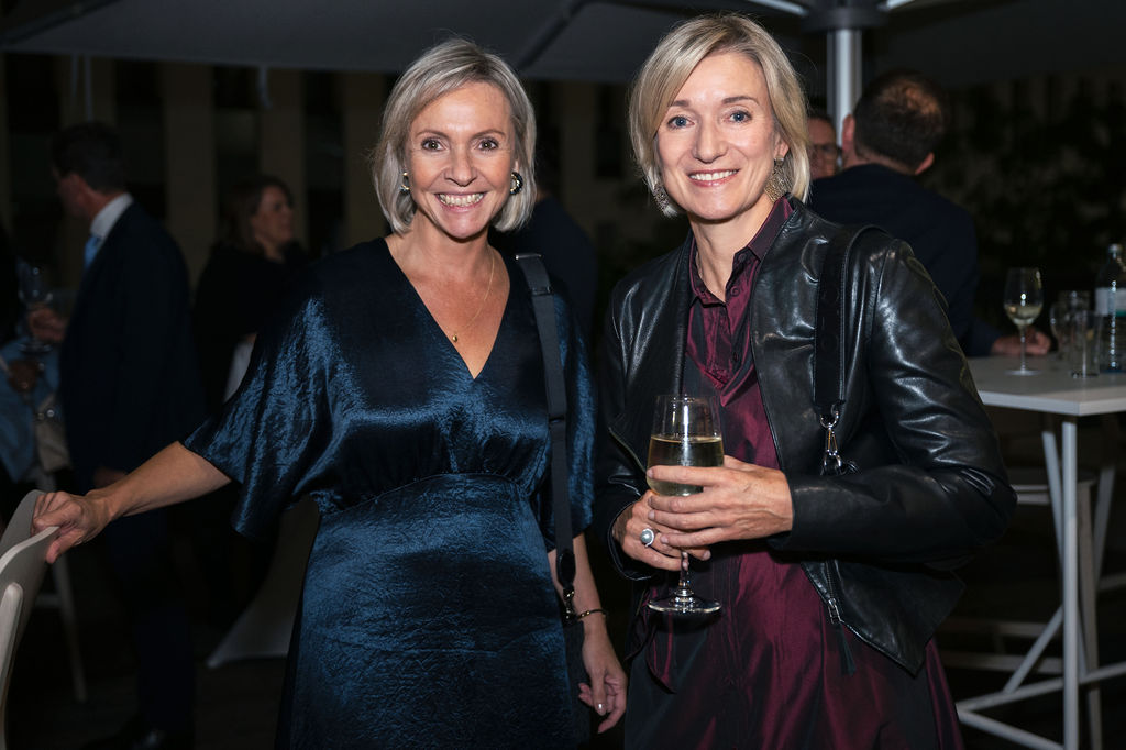 Schulmeister Geschäftsführerinnen von Linz und Salzburg: Birgit Eiselsberg und Ulrike Steiner | Jubiläumsfeier in Wien | Schulmeister Personalberatung