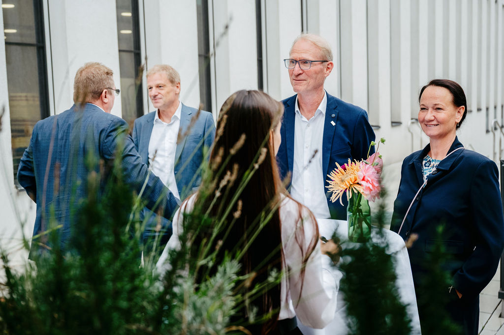 Gäste bei der Jubiläumsfeier von Personaldienstleister Schulmeister in Wien